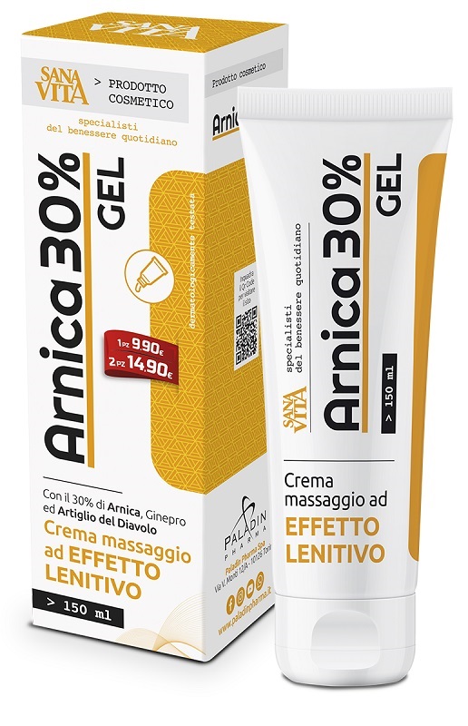 SANAVITA ARNICA 30% GEL 150 ML - fitfarma.it
