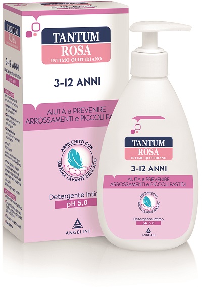TANTUM ROSA 3-12 ANNI DETERGENTE INTIMO 200 ML - fitfarma.it