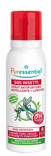 PURESSENTIEL SPRAY ANTIPUNTURA SOS INSETTI PMC 75 ML - fitfarma.it