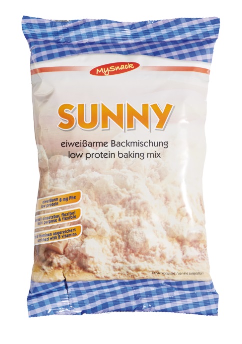 MY SNACK SUNNY PLUS FARINA APROTEICA 500 G - fitfarma.it