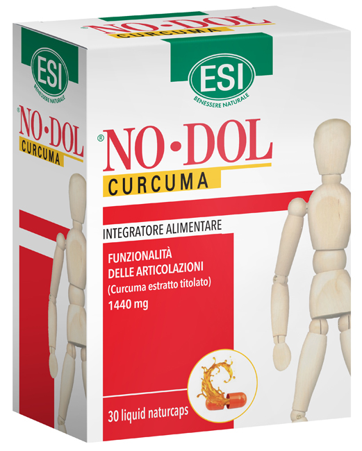ESI NO DOL CURCUMA 30 NATURCAPS LIQUID - fitfarma.it