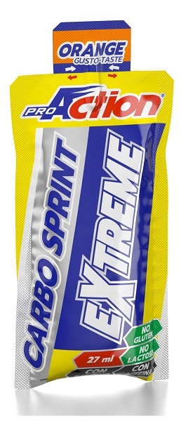 PROACTION CARBOSPRINT EXTREME ORANGE GEL 27 ML - fitfarma.it