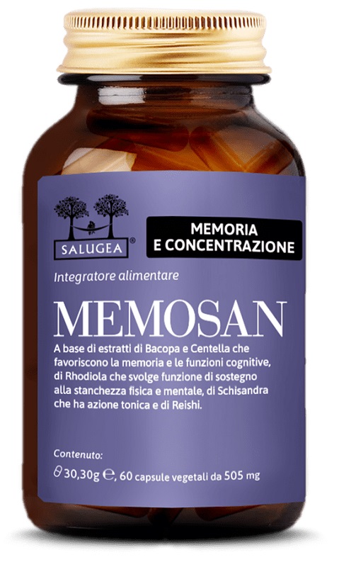 SALUGEA MEMOSAN 60 CAPSULE - fitfarma.it