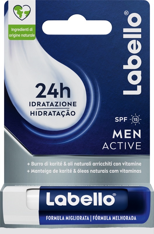 LABELLO ACTIVE FOR MEN SPF 15 5,5 ML - fitfarma.it
