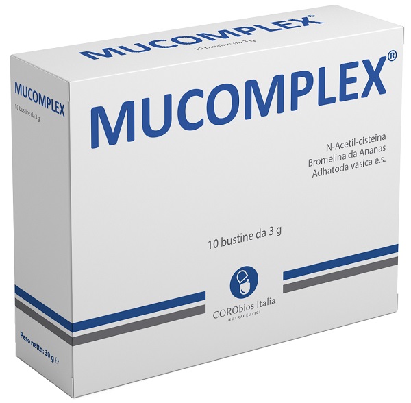 MUCOMPLEX 10 BUSTINE DA 3 G - fitfarma.it