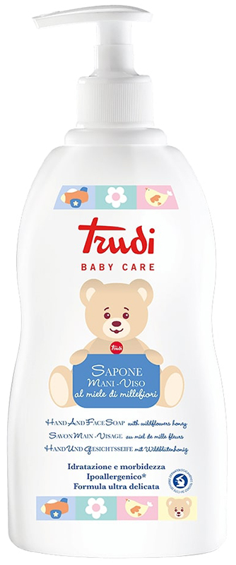 TRUDI BABY CARE SAPONE MANI/VISO 500 ML - fitfarma.it
