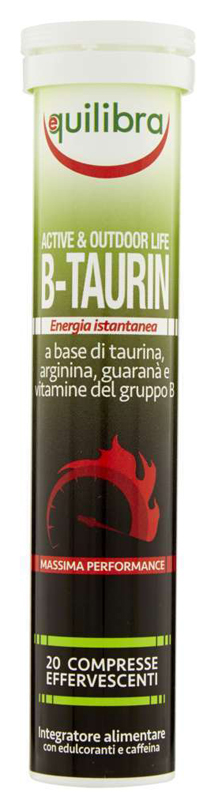 B TAURIN 20 COMPRESSE EFFERVESCENTI - fitfarma.it