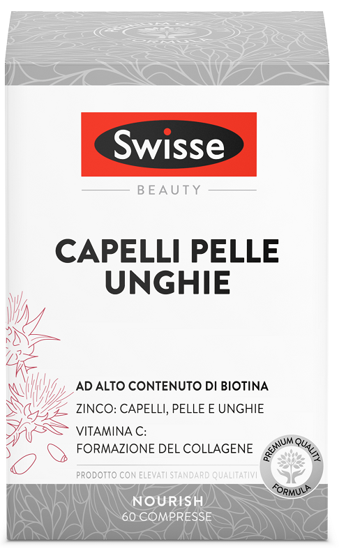 SWISSE CAPELLI PELLE UNGHIE 60 COMPRESSE - fitfarma.it