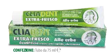 CLIADENT DENTIFRICIO ALITO FRESCO ALLE ERBE 75 ML - fitfarma.it
