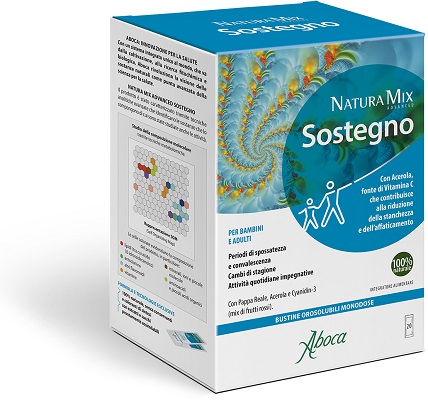 NATURA MIX ADVANCED SOSTEGNO OROSOLUBILE 20 BUSTINE - fitfarma.it