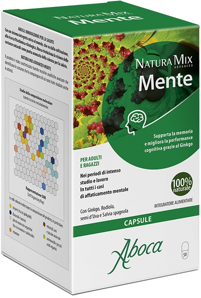 NATURA MIX ADVANCED MENTE 50 OPERCOLI - fitfarma.it