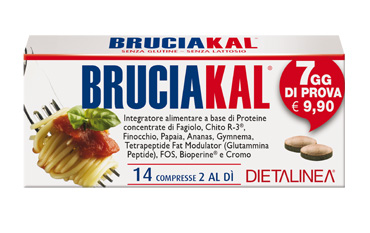 BRUCIAKAL 7 DAYS 14 COMPRESSE DIETALINEA - fitfarma.it
