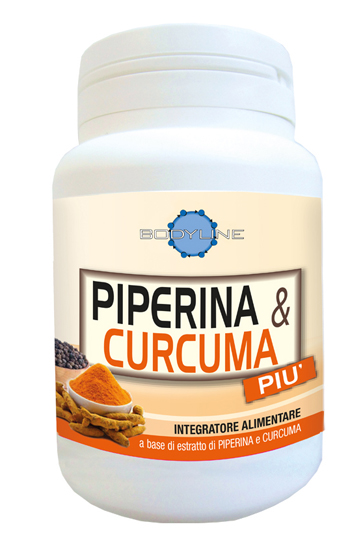 PIPERINA & CURCUMA PIU' 60 CAPSULE - fitfarma.it