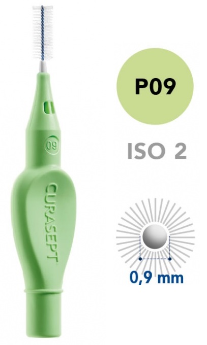 CURASEPT PROXI P09 VERDE CHIARO/LIGHT GREEN 5 PEZZI - fitfarma.it