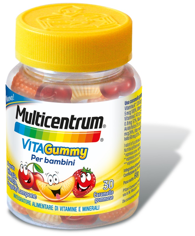 MULTICENTRUM VITAGUMMY 30 CARAMELLE GOMMOSE - fitfarma.it