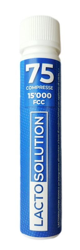 LACTOSOLUTION 15000 75 COMPRESSE - fitfarma.it
