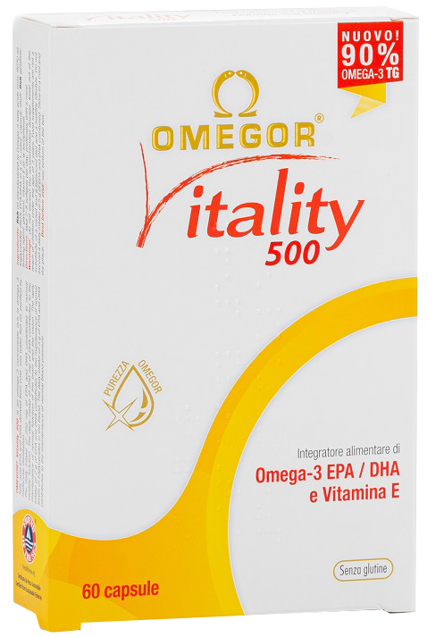 OMEGOR VITALITY 500 60 CAPSULE - fitfarma.it