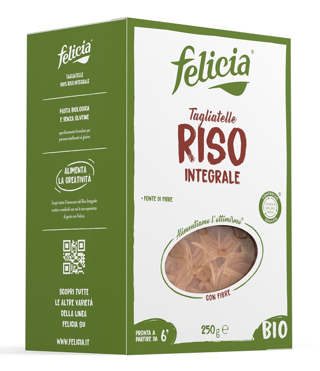 FELICIA TAGLIATELLE RISO INTEGRALE 250 G - fitfarma.it