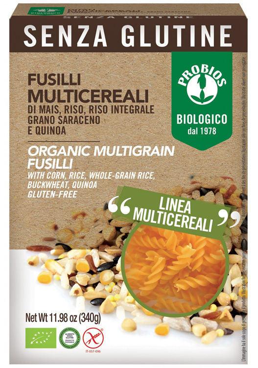 FUSILLI MULTICEREALI 340 G - fitfarma.it