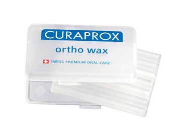 CURAPROX ORTHO WAX 7 PEZZI 46X4 MM DI CERA ORTODONTICA - fitfarma.it