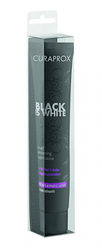 CURAPROX BLACK IS WHITE DENTIFRICIO TRAVEL SIZE 10 ML - fitfarma.it
