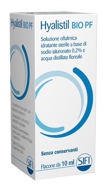 GOCCE OCULARI HA 0,2% E ACQUE DISTILLATE HYALISTIL BIO PF FRUTTI ROSSI 10 ML - fitfarma.it