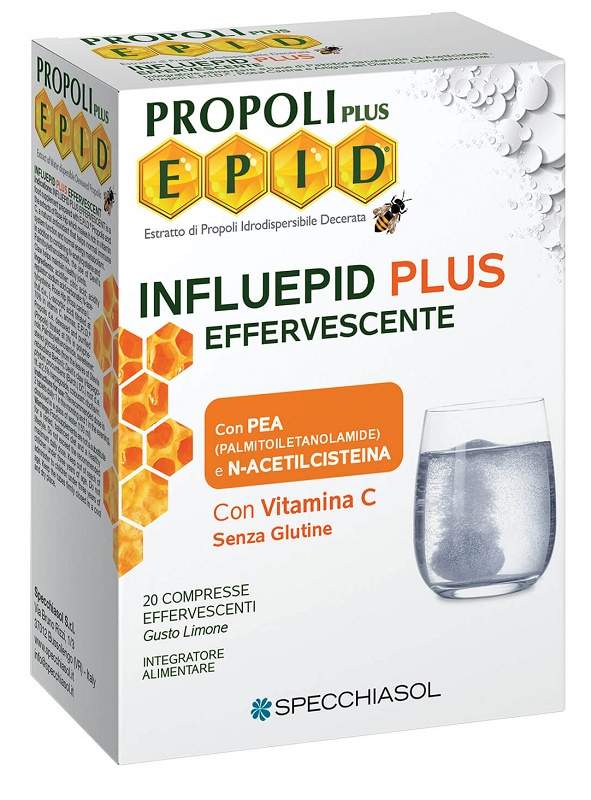 INFLUEPID PLUS EFFERVESCENTE PEA 20 COMPRESSE - fitfarma.it