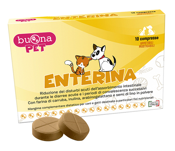 BUONAPET ENTERINA 10 COMPRESSE - fitfarma.it