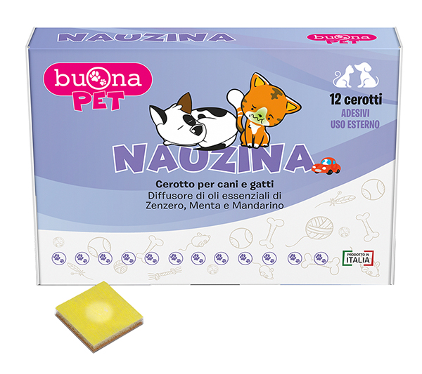 BUONAPET NAUZINA 12 CEROTTI DIFFUSORI - fitfarma.it
