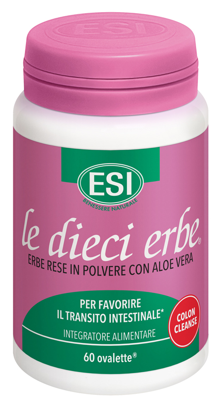 ESI LE DIECI ERBE COLON CLEANSE 60 OVALETTE - fitfarma.it