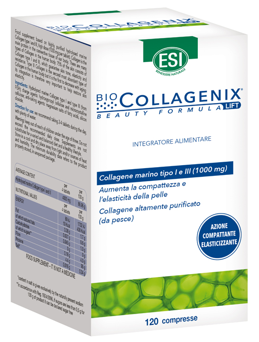 ESI BIOCOLLAGENIX 120 COMPRESSE - fitfarma.it