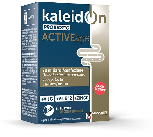 KALEIDON PROBIOTIC ACTIVE AGE 14 BUSTINE - fitfarma.it