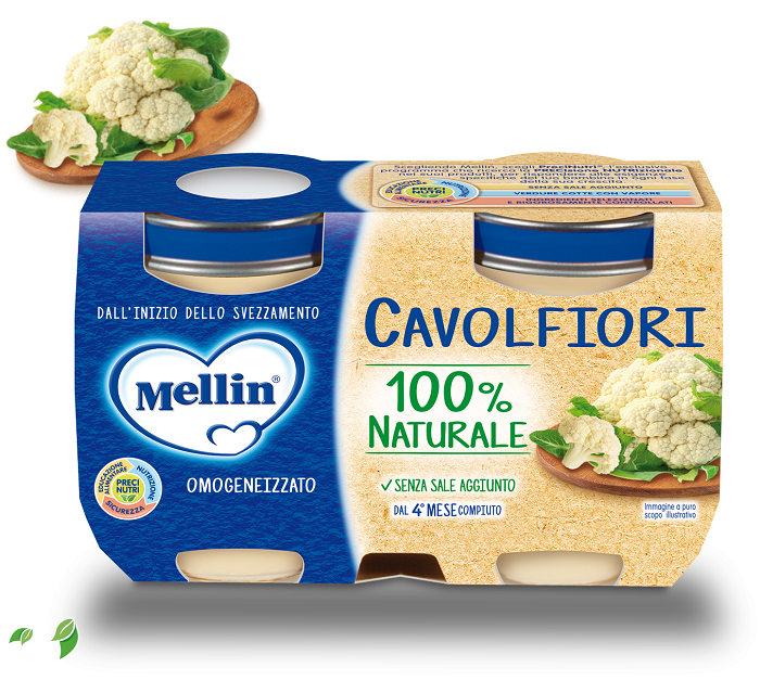 OMOGENEIZZATO CAVOLFIORE 2 X 125 G - fitfarma.it
