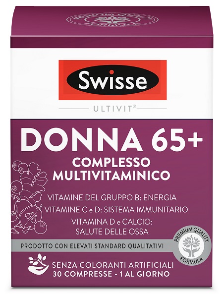 SWISSE DONNA 65+ COMPLESSO MULTIVITAMINICO 30 COMPRESSE - fitfarma.it