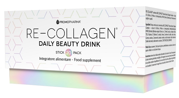 RE-COLLAGEN DAILY BEAUTY DRINK 60 STICK PACK X 12 ML - fitfarma.it