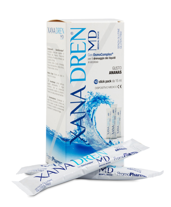 XANADREN MD ANANAS 10 STICK PACK X 15 ML - fitfarma.it