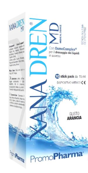 XANADREN MD ARANCIA 10 STICK PACK X 15 ML - fitfarma.it