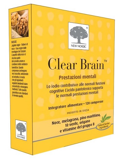 CLEAR BRAIN 120 COMPRESSE - fitfarma.it