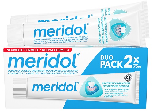 MERIDOL DENTIFRICIO BITUBO 75 ML X 2 - fitfarma.it