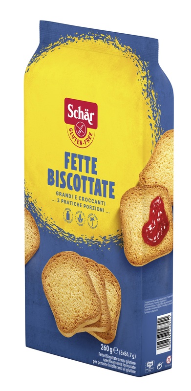 SCHAR FETTE BISCOTTATE 260 G - fitfarma.it