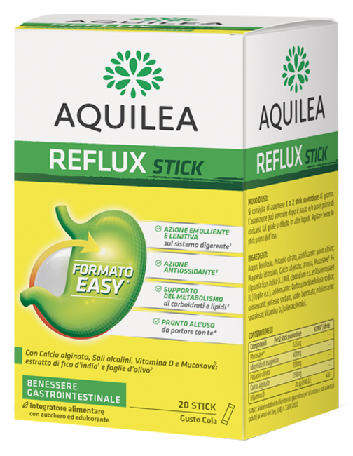 AQUILEA REFLUX 20 STICK MONODOSE - fitfarma.it