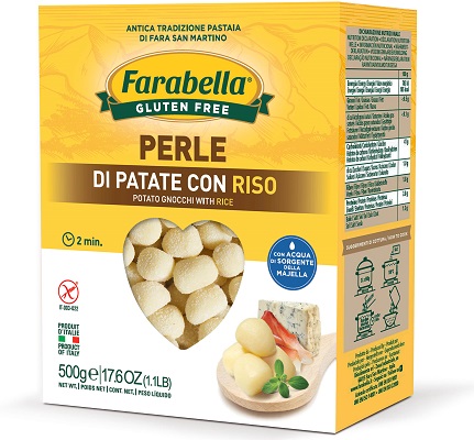 FARABELLA PERLE PATATE RISO 500 G - fitfarma.it