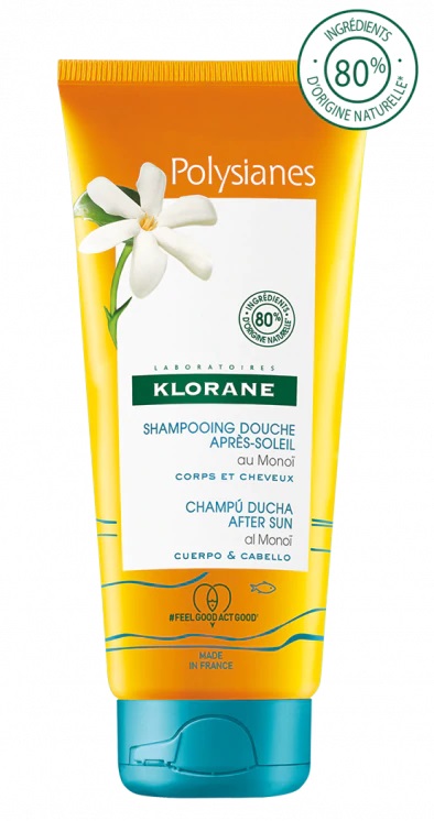 KLORANE SHAMPOO DOCCIA DOPOSOLE CORPO/CAPELLI 200ML - fitfarma.it