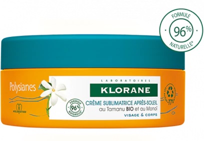 KLORANE CREMA SUBLIMATRICE DOPOSOLE VISO E CORPO TAMANU E MONOI 200 ML - fitfarma.it