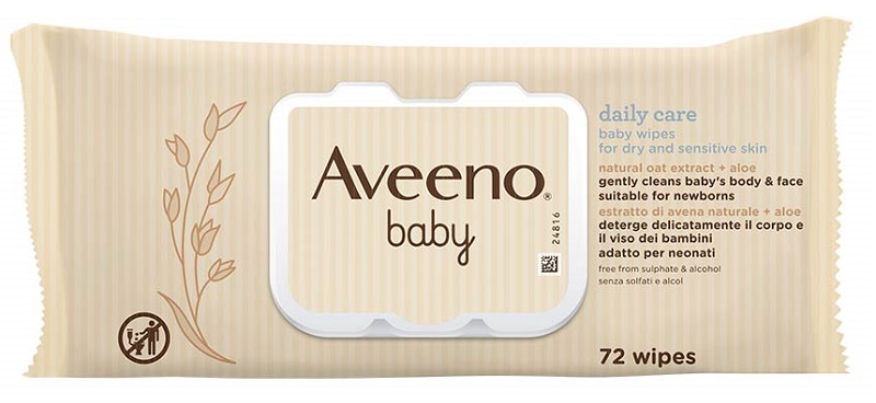 AVEENO BABY SALVIETTINE 72 PEZZI - fitfarma.it