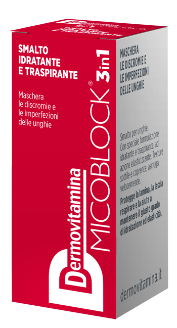 DERMOVITAMINA MICO SMALTO ROSSO 5 ML - fitfarma.it