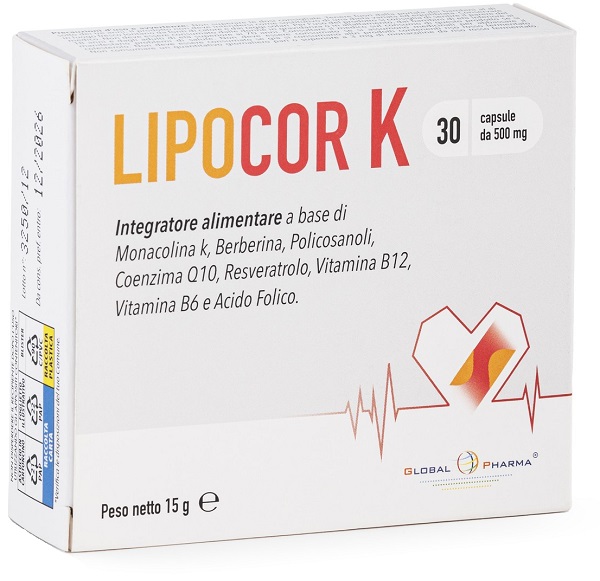 LIPOCOR K 30 CAPSULE - fitfarma.it