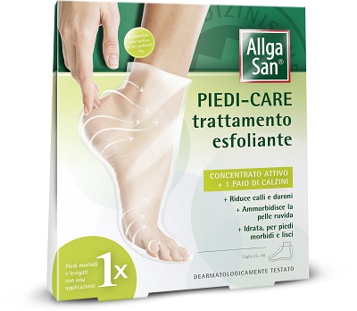 ALLGASAN PIEDI CARE TRATTAMENTO ESFOLIANTE 2 BUSTE MONODOSE - fitfarma.it