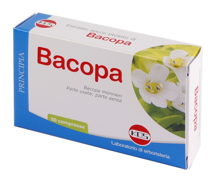 BACOPA MONNIERI ESTRATTO SECCO 60 COMPRESSE - fitfarma.it