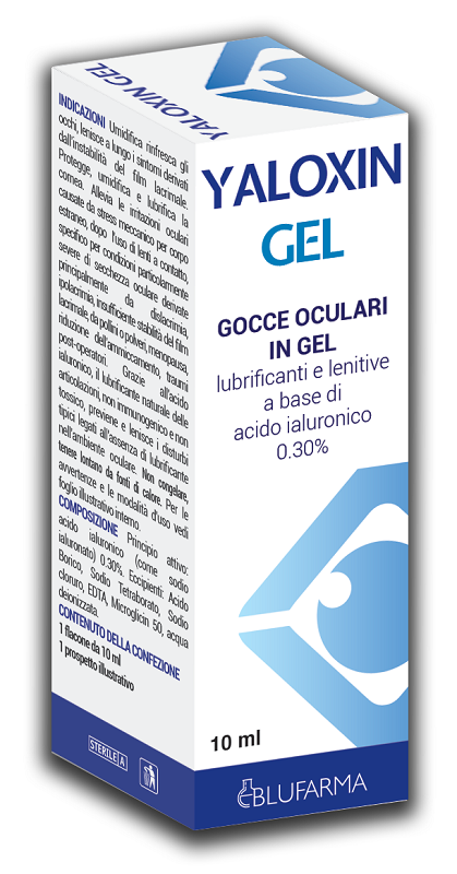 YALOXIN GEL OCULARE ACIDO IALURONICO 0,30% 10 ML - fitfarma.it